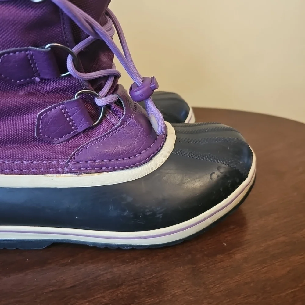 Sorel Women's Waterproof Cold Weather Winter Snow‎ Boots Big Kid's Size 5 - Picture 10 of 14